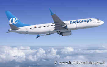 Air Europa eind deze maand met nieuwe Boeing 737 MAX naar Schiphol