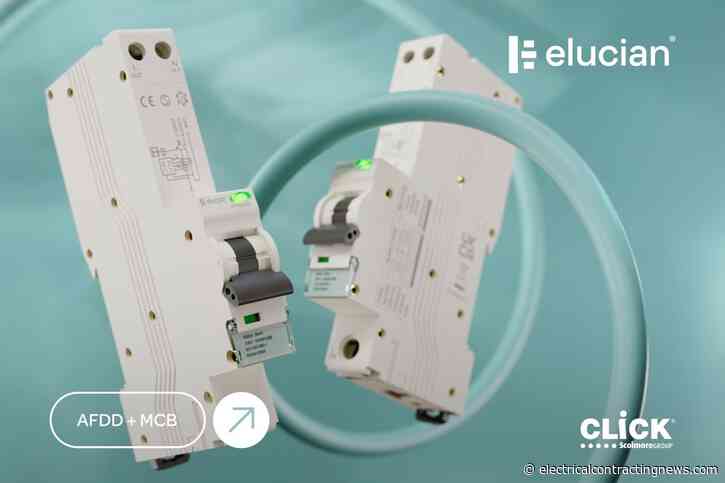Elucian AFDD+MCB Combination Unit from Click Scolmore
