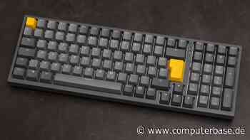 Endorfy Celeris 1800 im Test: Grau-gelbe Tastatur tippt „Klack-Klack-Klack“