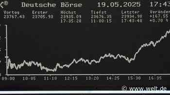 Erstmals über 24.000 Punkte – Dax stellt neuen Rekord auf