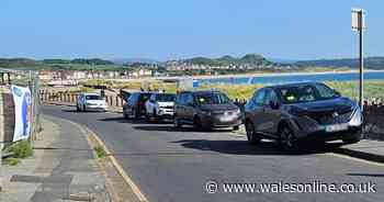 Raft of fines handed out on one road near Welsh beach