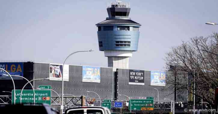 Jet had to abort takeoff to avoid runway collision at New York's LaGuardia Airport
