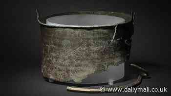 Sutton Hoo mystery is SOLVED after 1,400 years: Byzantine bucket unearthed at the historic site 'contained remains of important person', archaeologists say