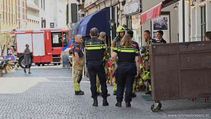 Koolzuurlekkage in café, pand in centrum ontruimd