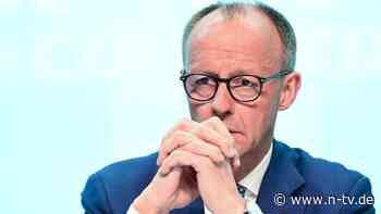 RTL/ntv-Trendbarometer: Union überholt AfD, aber Merz' Beliebtheit sackt ab