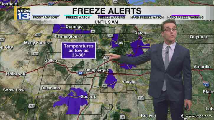 Clearer and colder start with warmer weather ahead