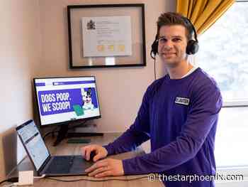 K9 Janitor, scooping dog poop so you don't have to