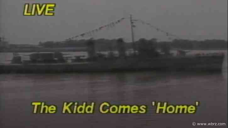 WBRZ FLASHBACK: The USS Kidd arrives in Baton Rouge