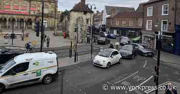 Standstill traffic in York as 'void' causes queues