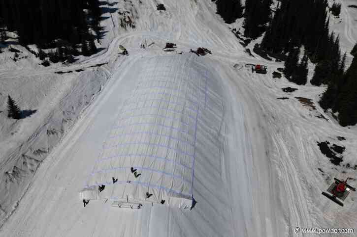 Canada's Second Largest Ski Resort Using New Technique to Preserve Snowpack