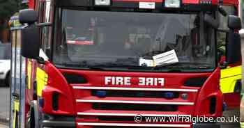 'Deliberate' hedge fire tackled in Ellesmere Port by firefighters
