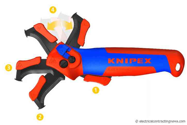 KNIPEX releases new electrician’s stripping knife
