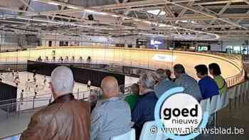 Okra Beek bezoekt de Olympische overdekte wielerpiste in Heusden-Zolder