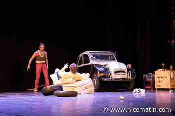 La version contemporaine des "Fourberies de Scapin" mise en scène par la directrice du Théâtre national de Nice a conquis les spectateurs à Menton