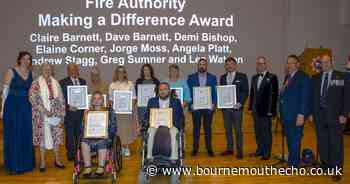 'Making a difference' award given to road safety volunteers