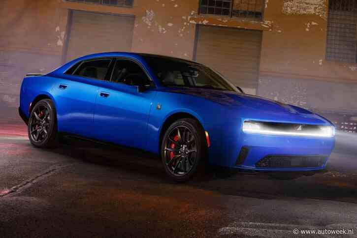 Dodge Charger Daytona Sedan: Amerikaans broertje van elektrische Alfa Romeo Giulia