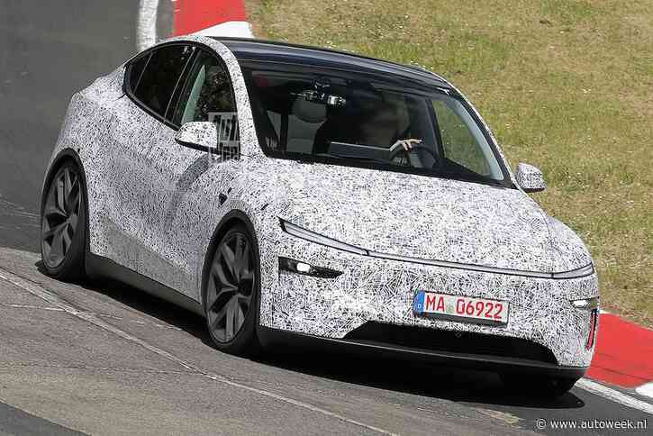 Vernieuwde Tesla Model Y als heftige Performance
