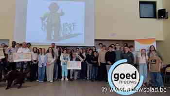Bokrijkse leerlingen zamelen bijna 10.000 euro in voor het goede doel