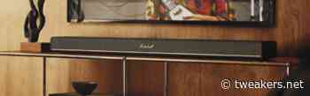 Marshall introduceert eerste eigen tv-soundbar voor 1000 euro