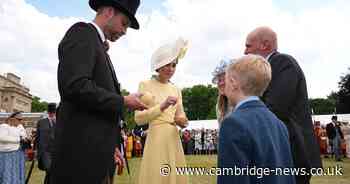 Kate Middleton receives emotional £23 gift at first garden party for two years