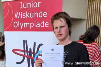 Arne wint goud op Junior Wiskunde Olympiade