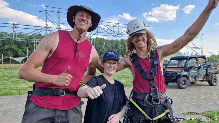 Festivalopbouwers logeren al tien jaar bij moederke Petra: 'Tweede thuis'