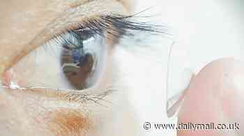 The contact lenses that let you see in the DARK: Scientists develop transparent infrared lenses - and they even work with your eyes closed