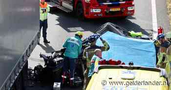Opnieuw ernstig ongeval op A1 bij De Lutte: automobilist gewond