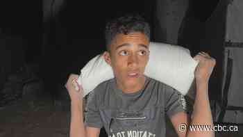 Desperate Palestinians loot aid trucks as some enter Gaza Strip