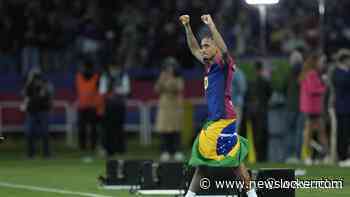 Vleugelspits Raphinha verlengt contract bij FC Barcelona