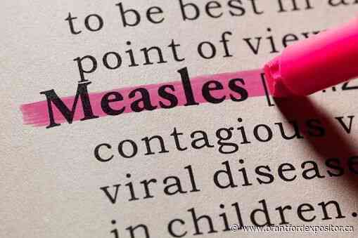 Grand Erie Public Health advises of new measles exposure locations in Brantford, Brant County