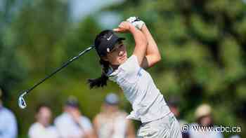 Calgary's Aphrodite Deng learns from Nelly Korda at junior golf event