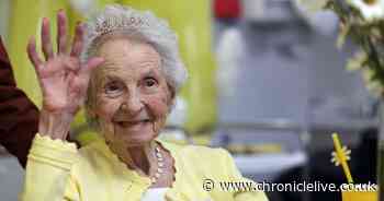 101-year-old 'queen' of North Shields care home celebrates birthday with classy tea party
