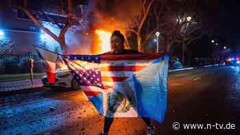 Proteste retten Präsidenten: Für Trump hätte es nicht besser kommen können