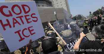 Proteste in L.A.: Trump schließt Anwendung von Aufstandsgesetz nicht aus
