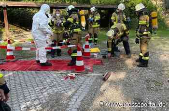 FW Voerde: Feuerwehr Voerde rettete Hund bei Zimmerbrand