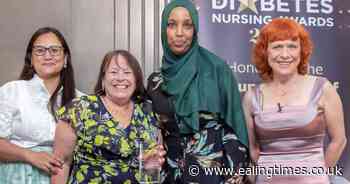 Ealing team honoured for children's diabetic work