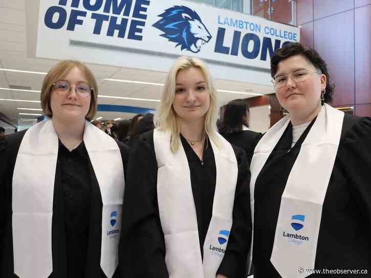 Record number of students graduate this week at Lambton College