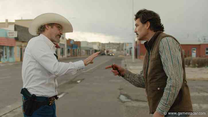 Pedro Pascal slaps Joaquin Phoenix during a heated standoff in first trailer for Hereditary director's pandemic drama that critics are calling "the first truly modern western"