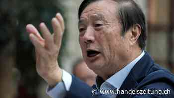 Huawei-Gründer redet Stärke eigener Chips klein