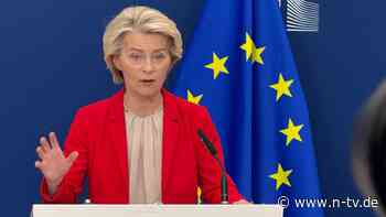 Ölpreisdeckel, Banken, Schiffe: Von der Leyen schnürt 18. Sanktionspaket gegen Russland