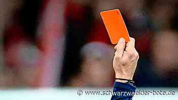 Drei Platzverweise: Spielabbruch beim FV Calw – das ist passiert