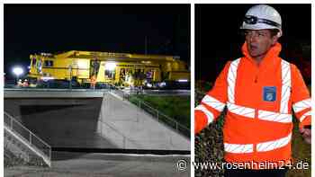 Eine Nacht mit Schienen-Stopfer Sabine: Finale Arbeiten an der Westtangente in Rosenheim