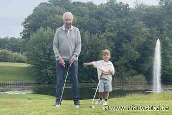 Bill (4) en Ivan (96) golfen bij club die fors groeit op historisch kasteeldomein: “Dit wordt een familiesport”