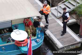 Eigenaars van boot in de problemen na botsing op Dender