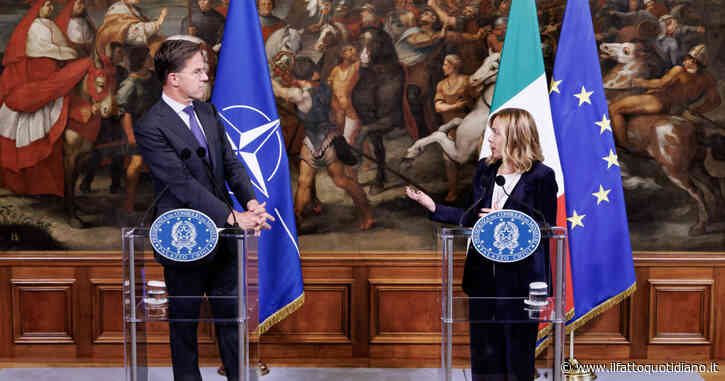 Spese per armi ed esercito, all’Italia servirebbero 100 miliardi per soddisfare la Nato. Conte: “Follia”. Giovedì Rutte incontra Meloni