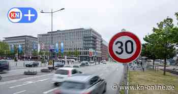 Kieler Woche 2025: Kaistraße bekommt Radweg, Spur für Autos gesperrt