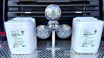 Minn. fire departments test soy-based, PFAS-free firefighting foam