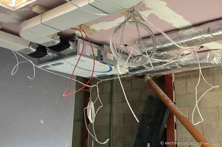 Domus Ventilation ducting installed at York aparthotel