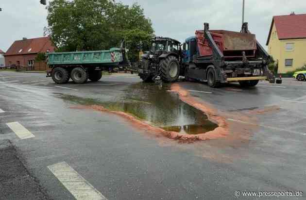 POL-HI: Verkehrsunfall nach Vorfahrtsverstoß fordert zwei Verletzte und hohen Sachschaden